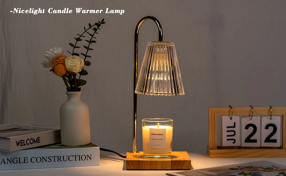 Candle Warmer Lamp With Timer Dimmer