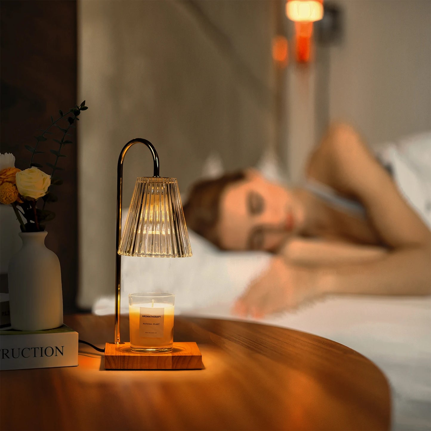 Candle Warmer Lamp With Timer Dimmer