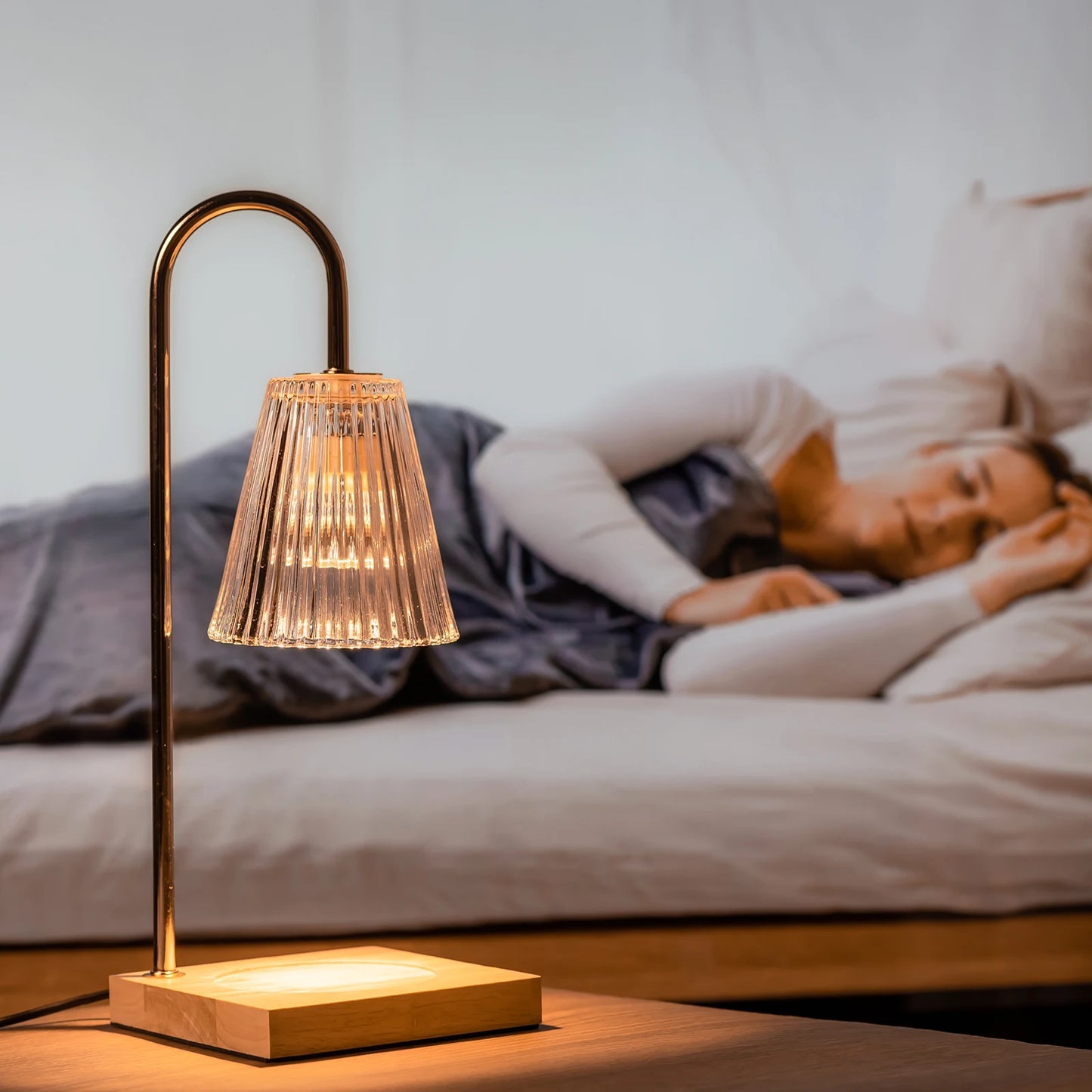 Candle Warmer Lamp With Timer Dimmer