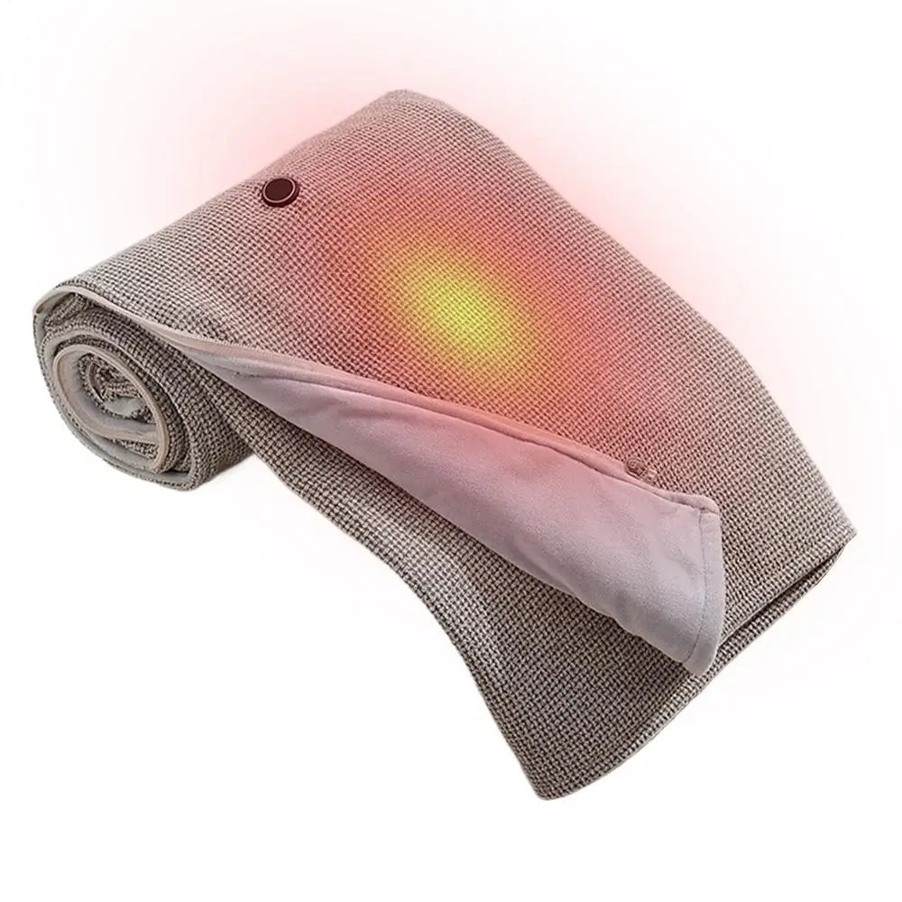 Electric Blanket with 3-Adjustable Heat Levels, USB Plug-In, Washable, Foldable