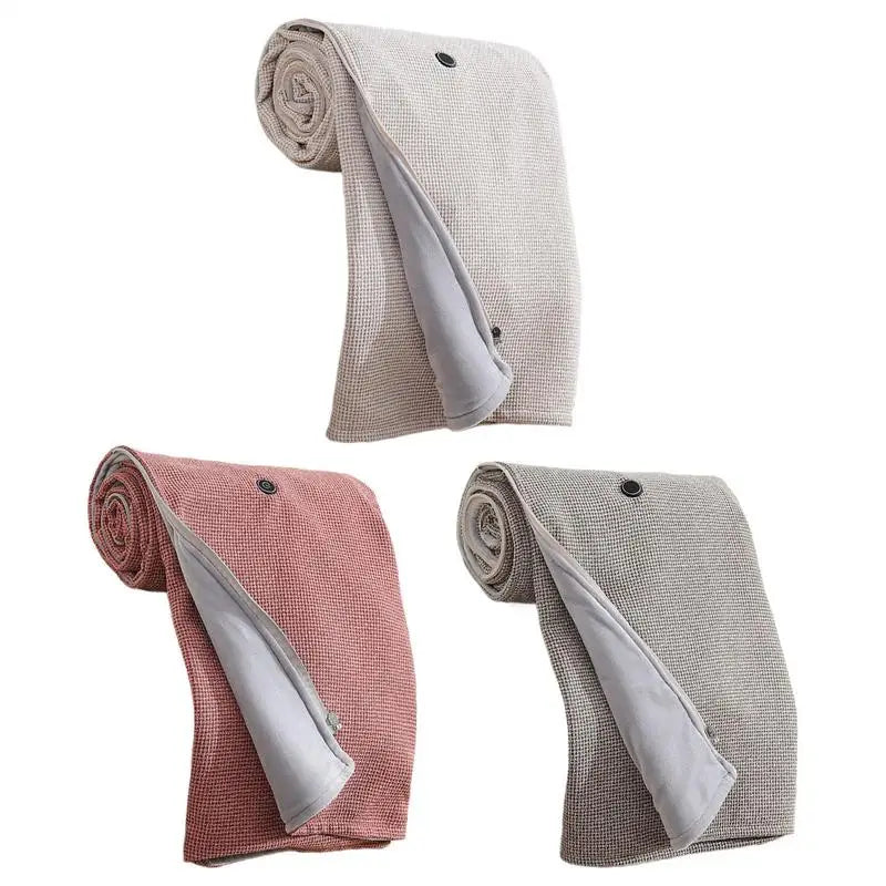 Electric Blanket with 3-Adjustable Heat Levels, USB Plug-In, Washable, Foldable