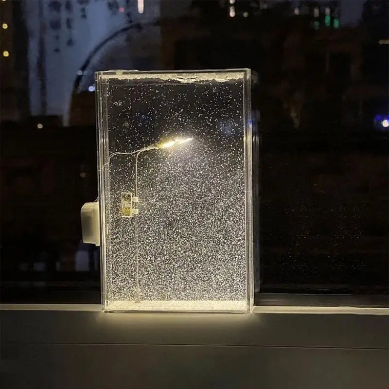 Snowy Street Night Lamp, Kit, Arts And Crafts for Kids