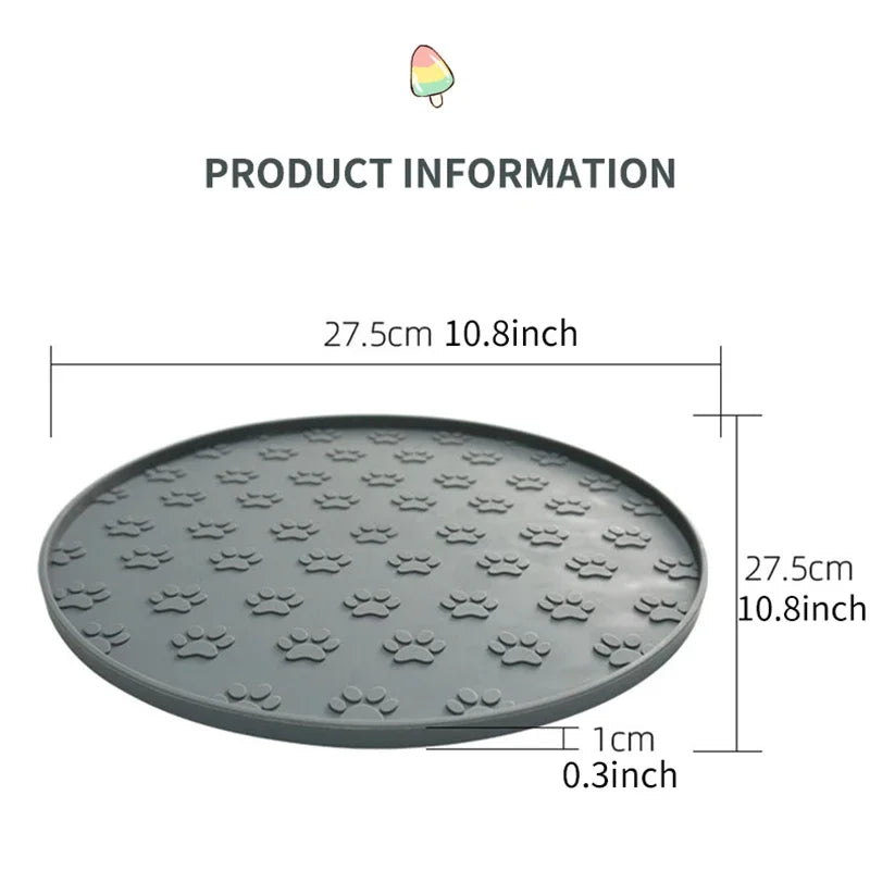 Silicone Pet Meal Pad, Dog or Cat