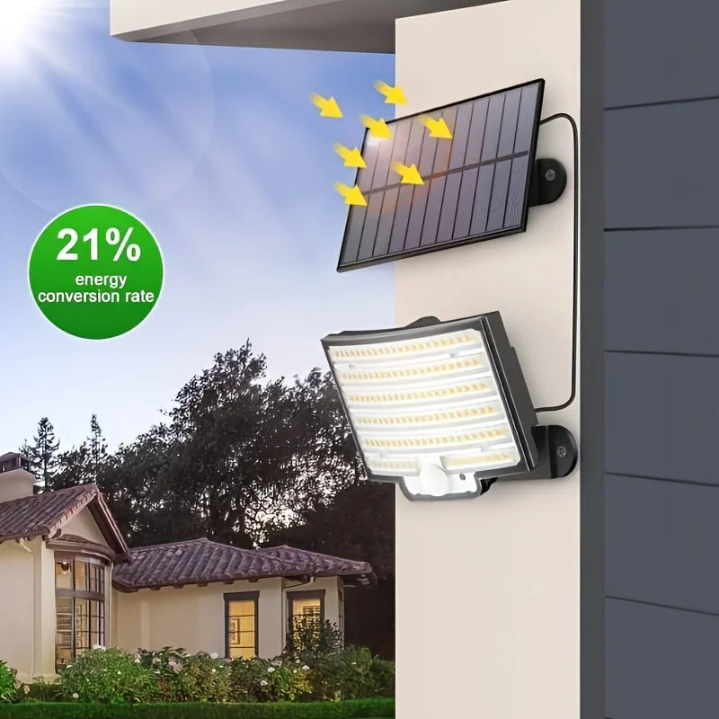 LED Motion Sensor Light with Remote, Waterproof, Security Flood Light for Patio, Garage, Porch, Yard
