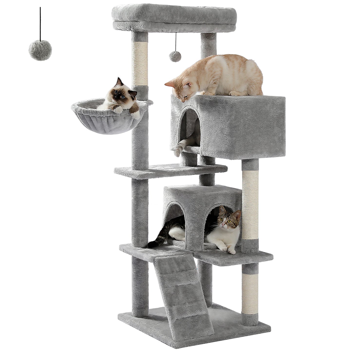 Multi-Level Cat Tree For Cats With Perches, Stable