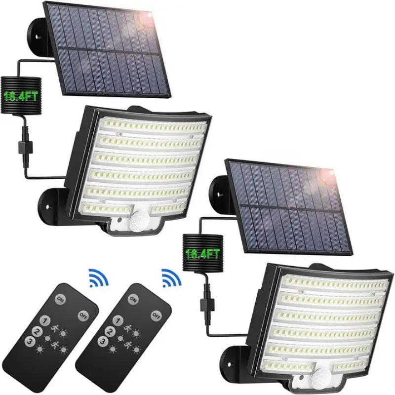 LED Motion Sensor Light with Remote, Waterproof, Security Flood Light for Patio, Garage, Porch, Yard