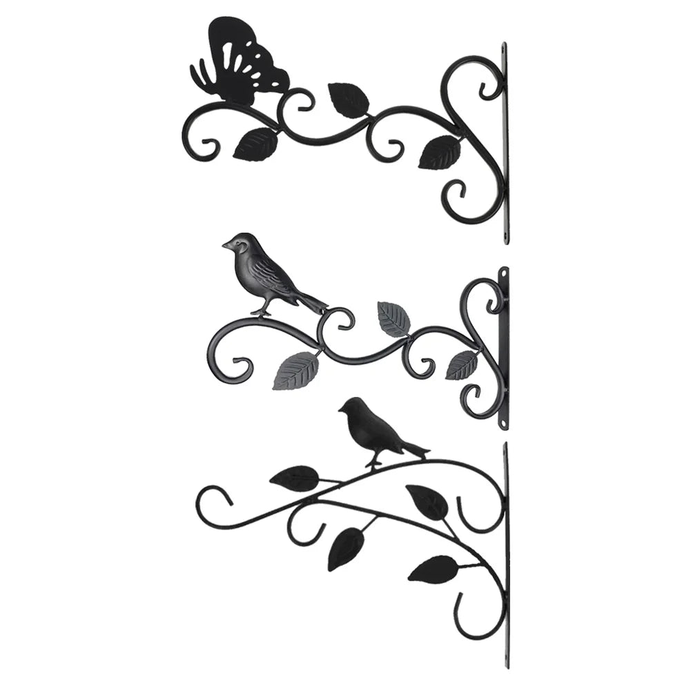 Hanging Wall Mounted Metal Decorative Bracket Hook Hanger