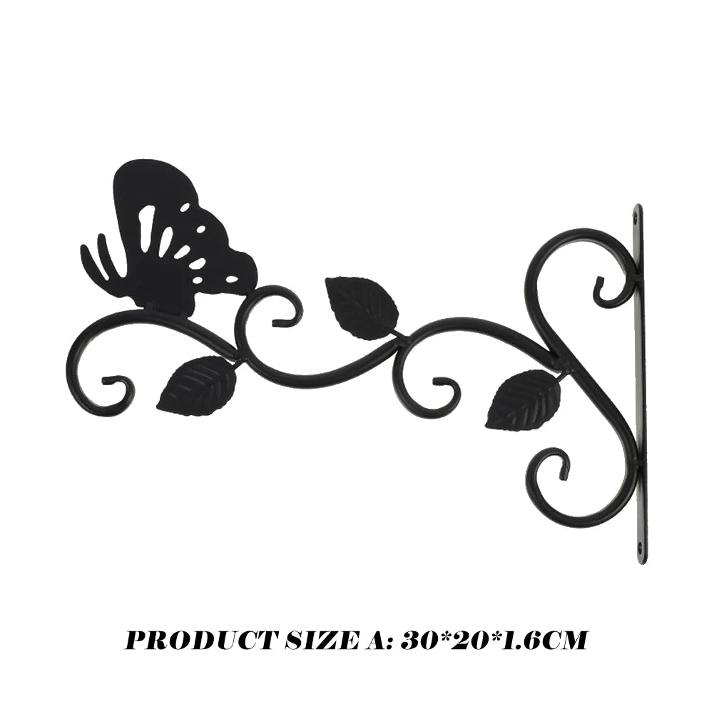 Hanging Wall Mounted Metal Decorative Bracket Hook Hanger