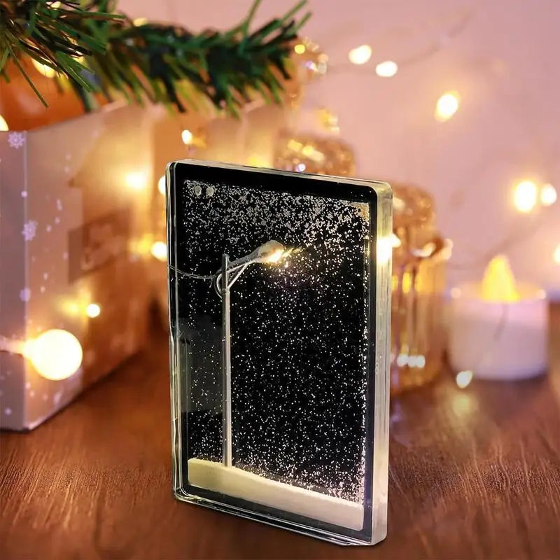 Snowy Street Night Lamp, Kit, Arts And Crafts for Kids