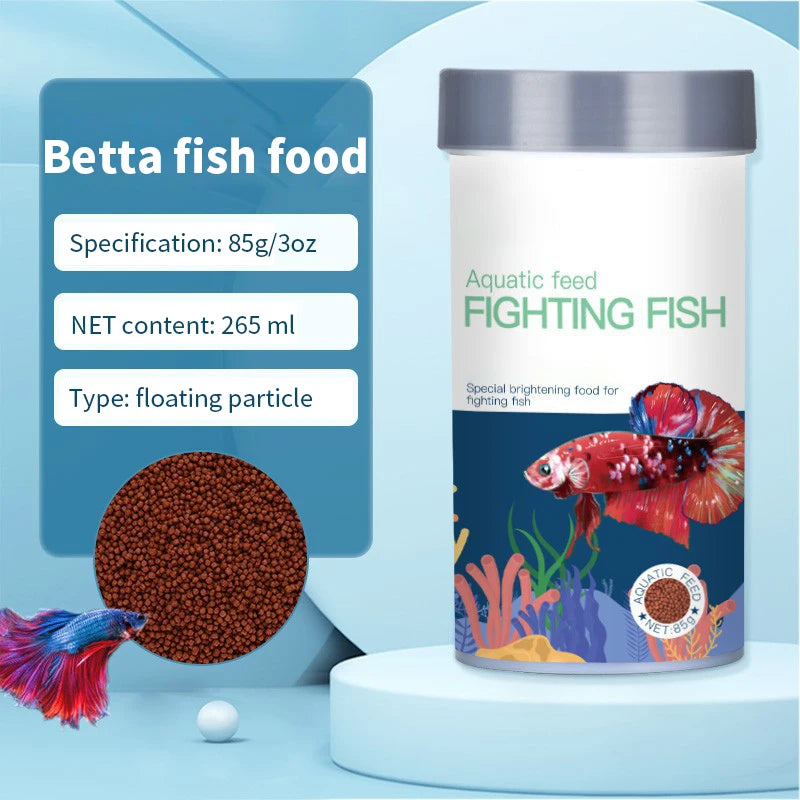 Super Fresh Beta Fish Food, all natural, protein rich, calcium, clean water quality