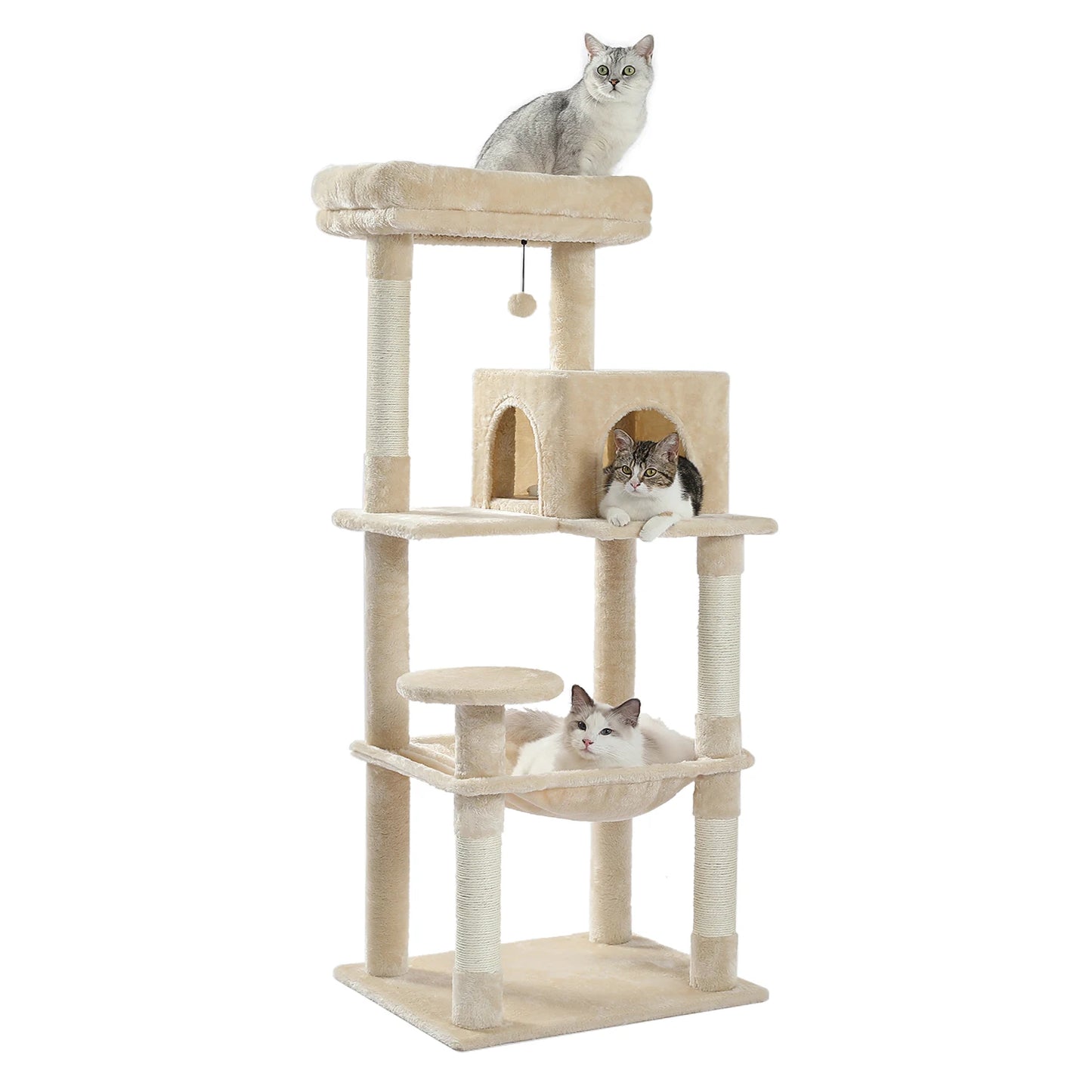 Multi-Level Cat Tree For Cats With Perches, Stable
