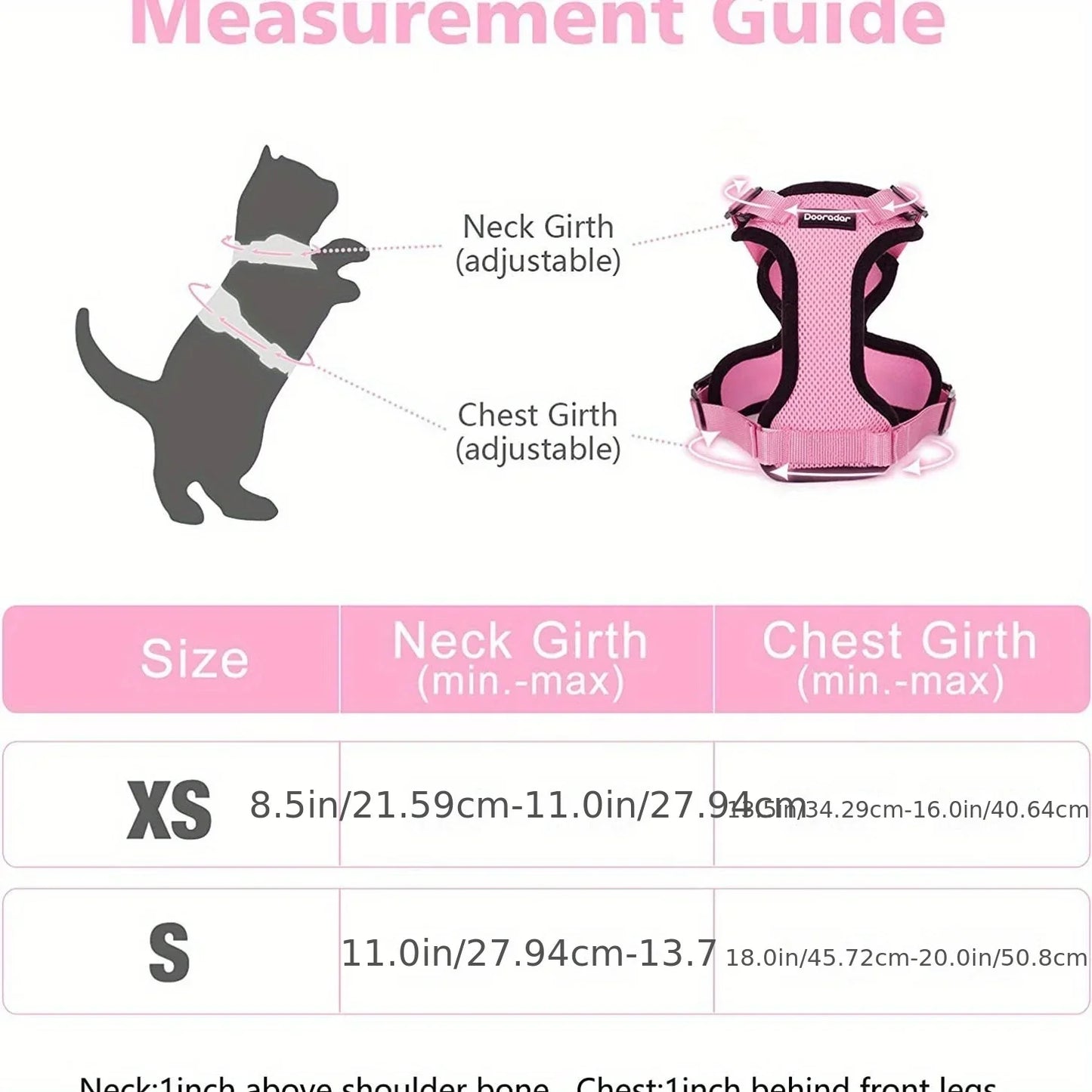 Non-Slip Adjustable Cat Leash and Vest