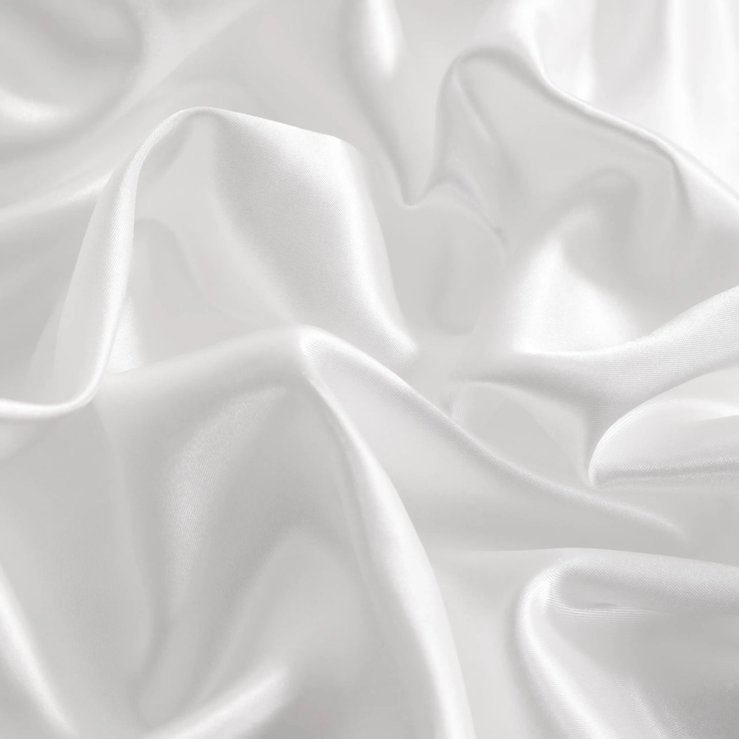 3-Piece Silky Satin Cooling Bed Sheet Set, Flat and 2 Pillowcases, Ultra Soft and Cozy