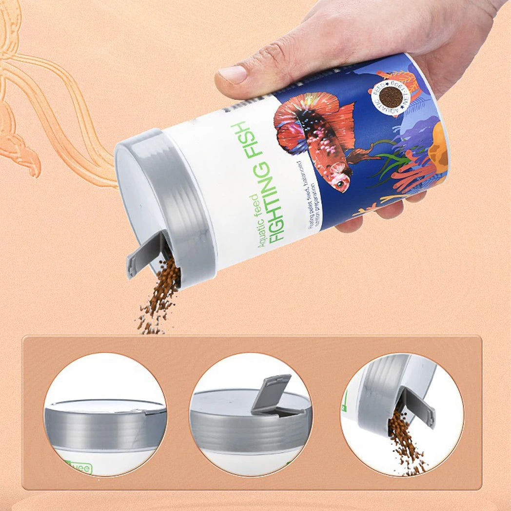 Super Fresh Beta Fish Food, all natural, protein rich, calcium, clean water quality