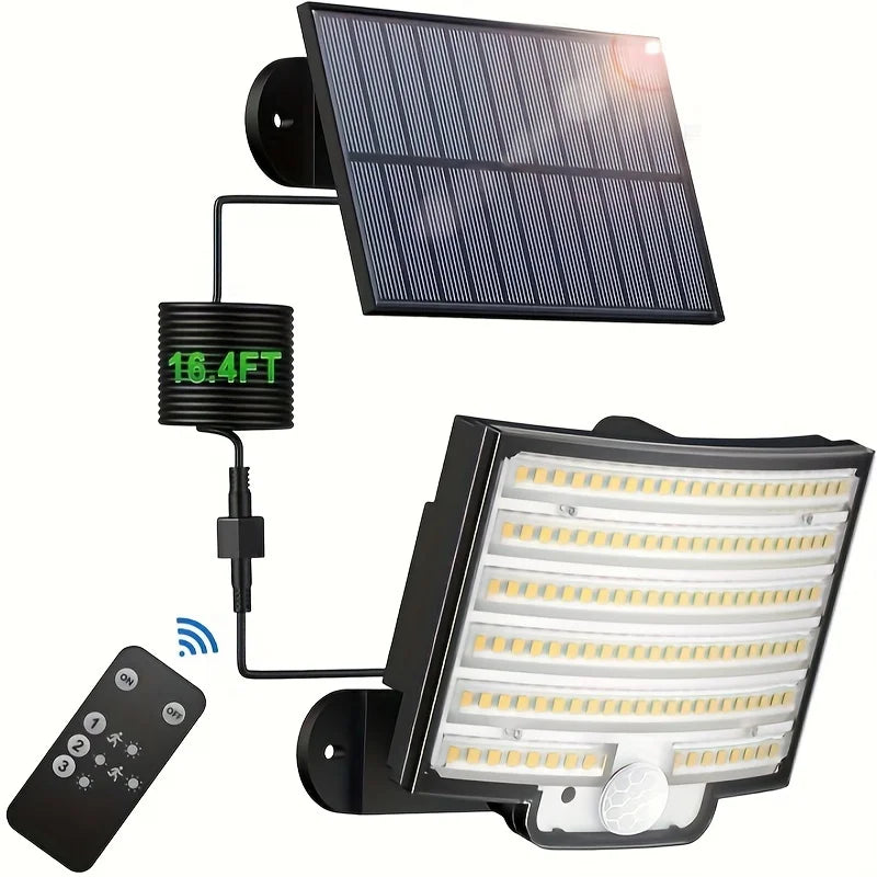 LED Motion Sensor Light with Remote, Waterproof, Security Flood Light for Patio, Garage, Porch, Yard