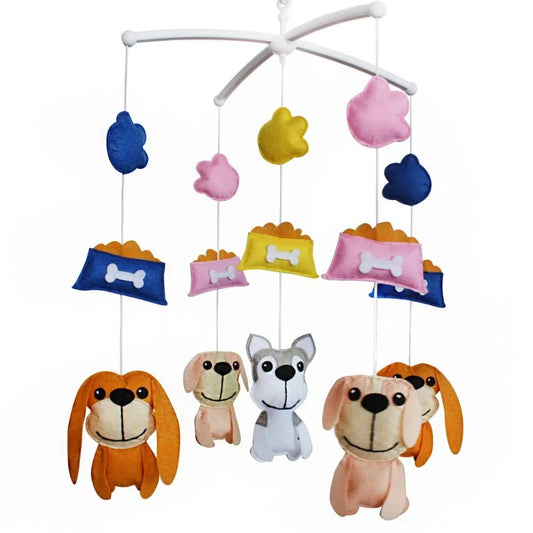 Crib Pet Mobile, Boy, Girl, Rattle Toy