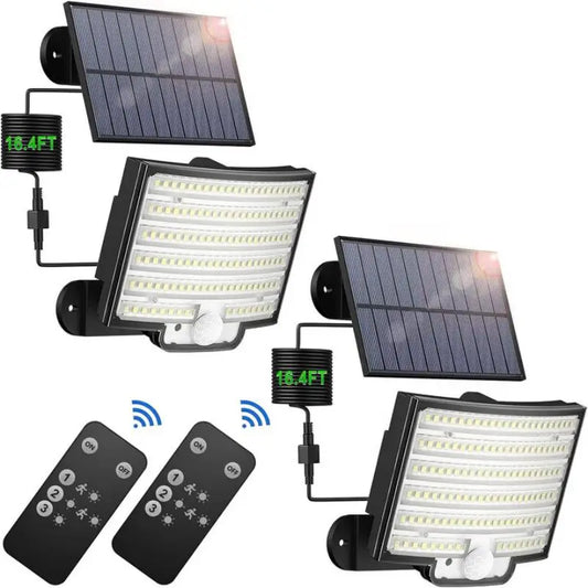 LED Motion Sensor Light with Remote, Waterproof, Security Flood Light for Patio, Garage, Porch, Yard