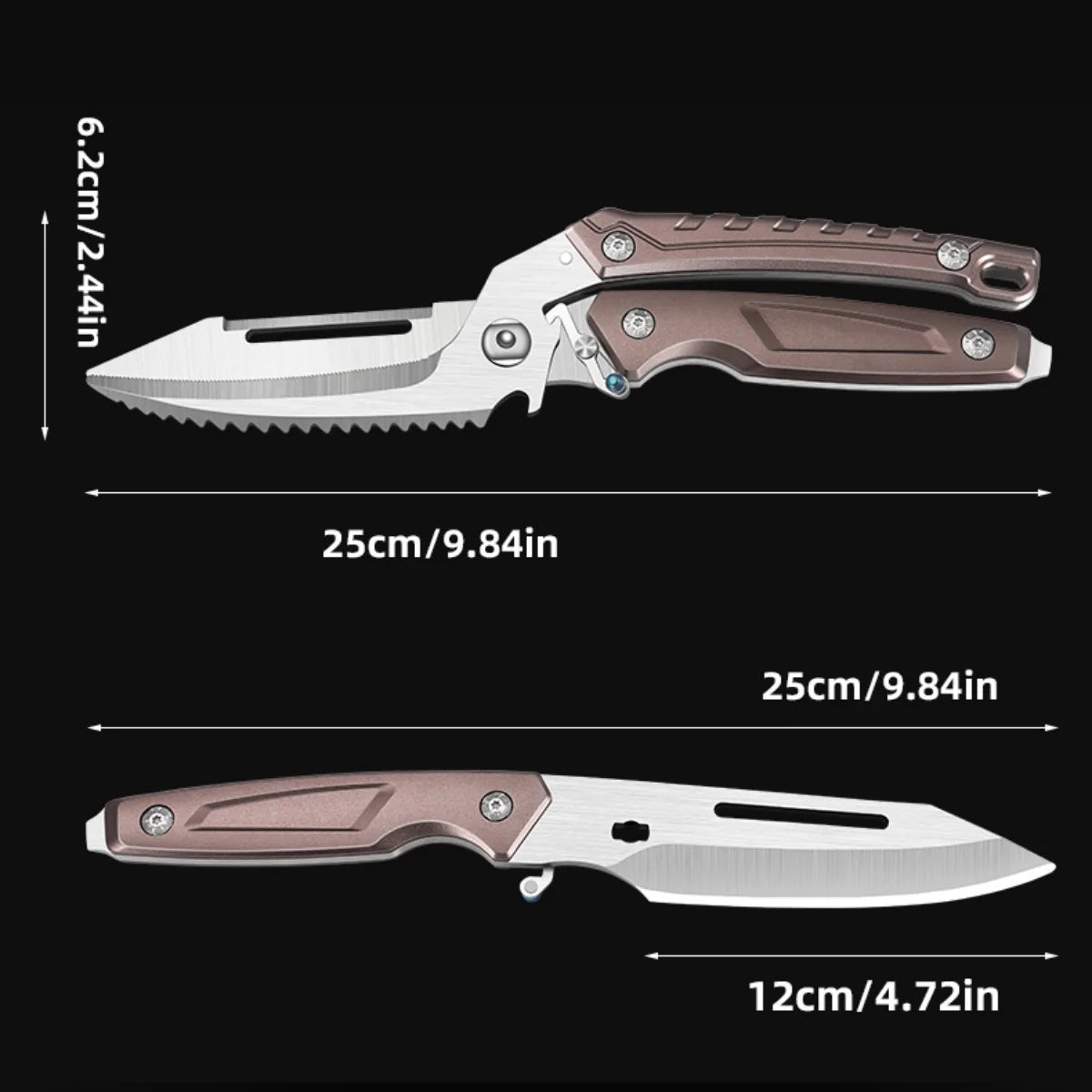 Heavy Duty Poultry Shears - for Chicken and Meat Cutting - Stainless, Multi-purpose